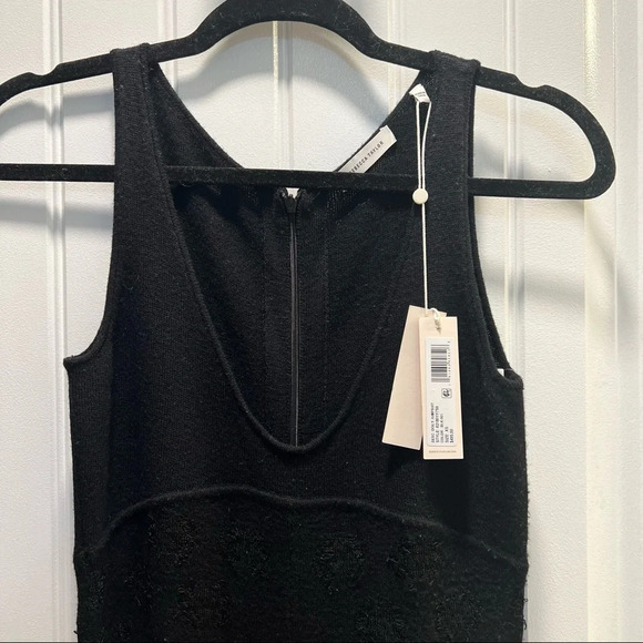 Rebecca Taylor Black Doily Wool Jumpsuit. Size XS.‎  NWT. - Picture 8 of 10